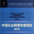 中國社會輿情年度報告2013