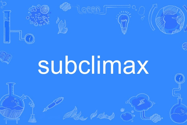 subclimax