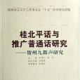 賀州九都聲研究/桂北平話與推廣國語研究叢書