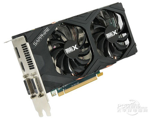 藍寶石HD7850 2G GDDR5 白金版