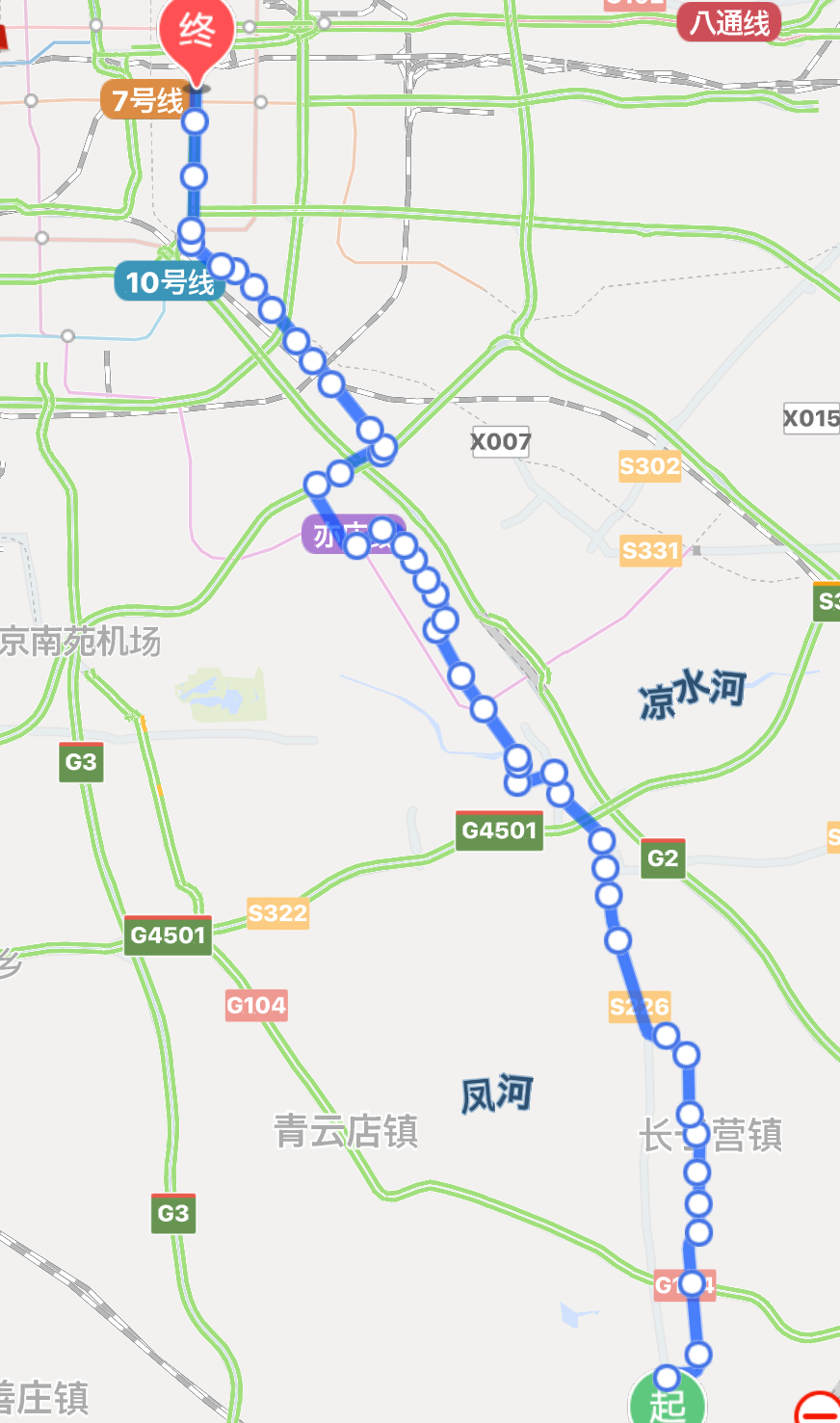 北京公交976路