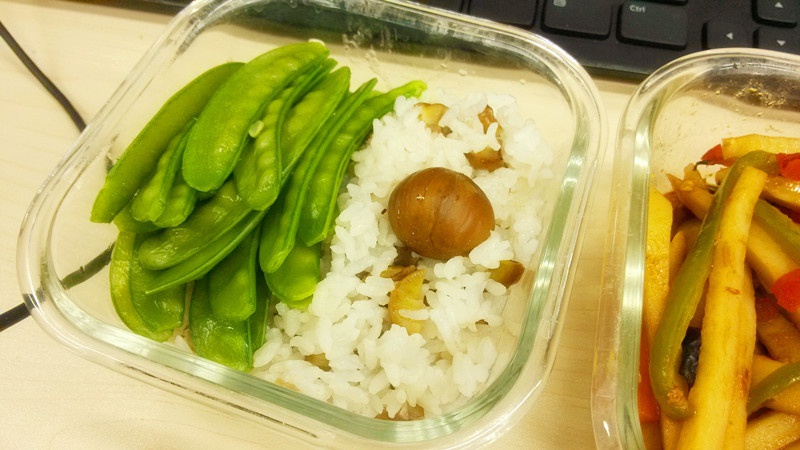 栗子飯便當