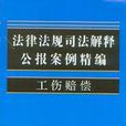 法律司法解釋指導案例精編：人身損害賠償