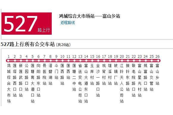 南昌公交527路