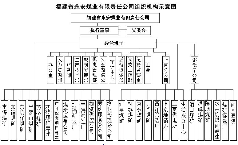 永安煤業有限責任公司