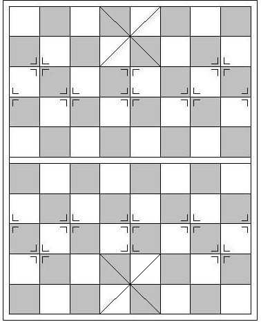 國際龍象棋棋盤