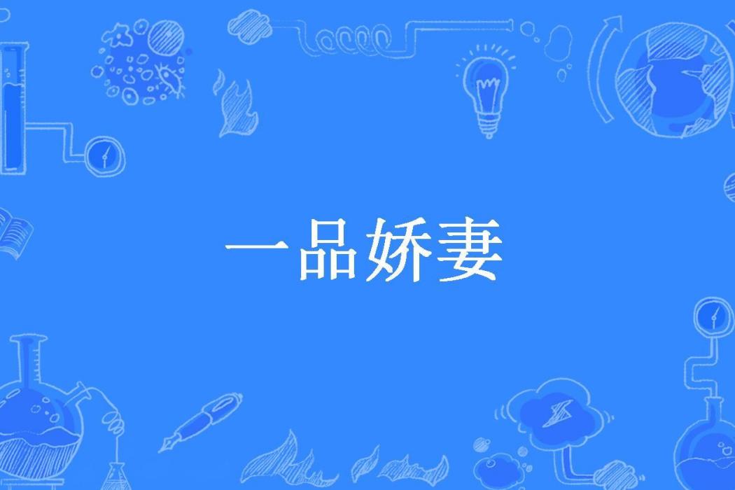 一品嬌妻(蘋果小姐所著小說)