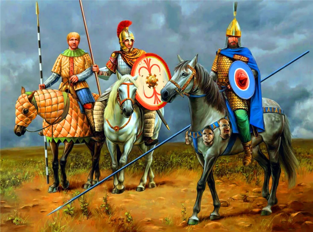 東帝國的騎兵中有不少來自亞美尼亞