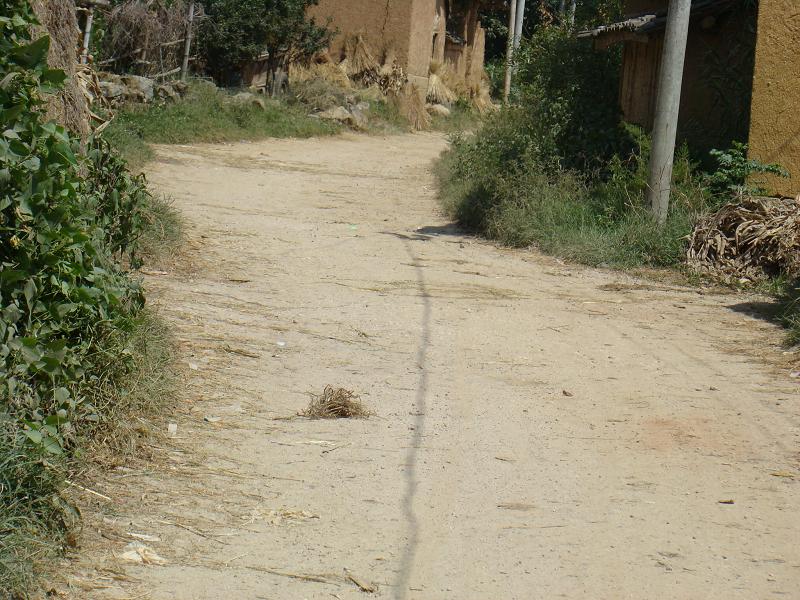 大竹蓬一自然村通村道路