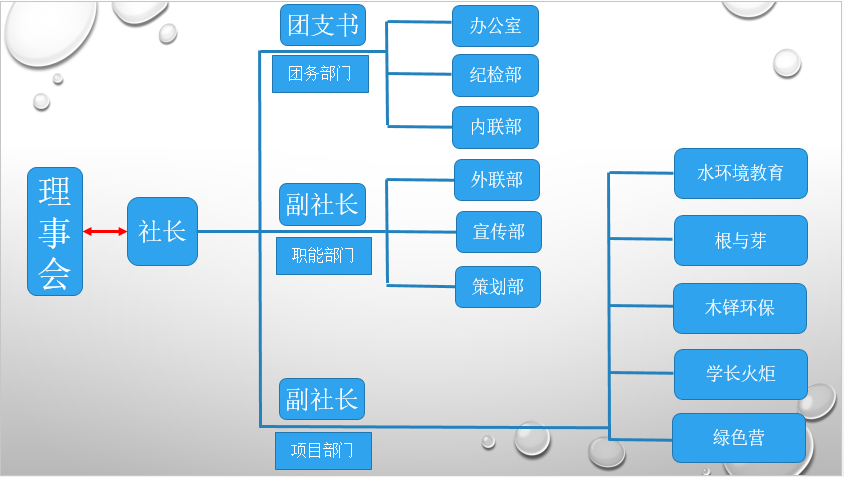 西北師範大學環境保護學社組織架構