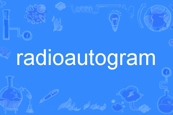 radioautogram