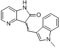 1,3-二氫-3-[（1-甲基-1H-吲哚-3-基）亞甲基]-2H-吡咯並[3,2-B]吡啶-2-酮