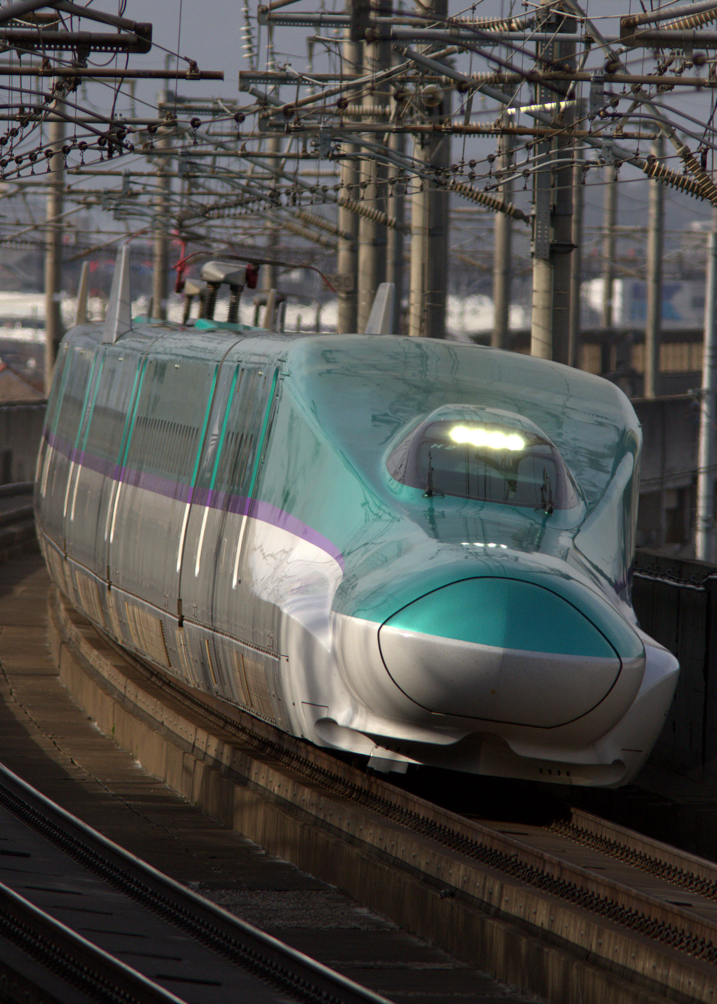 日本新幹線，無砟軌道