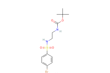 2-（4-溴苯基磺醯氨基）乙基氨基甲酸叔丁酯