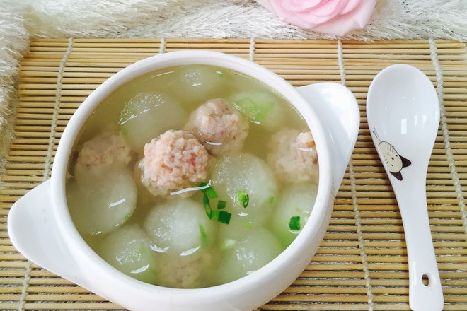 冬瓜肉餡湯