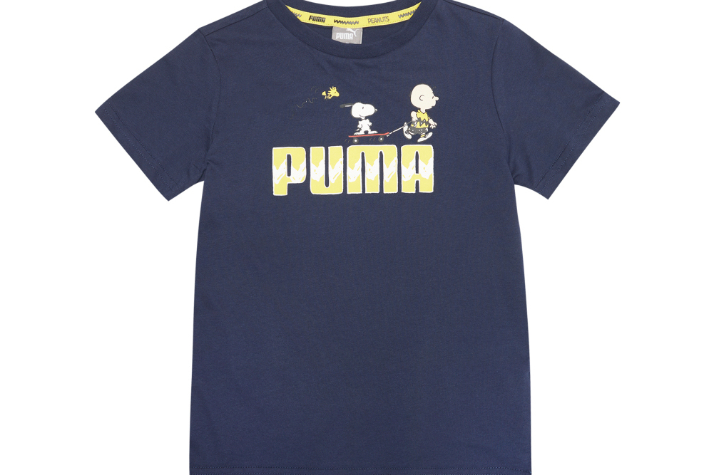 PUMA X PEANUTS GRAPHIC TEE B中大童短袖T恤