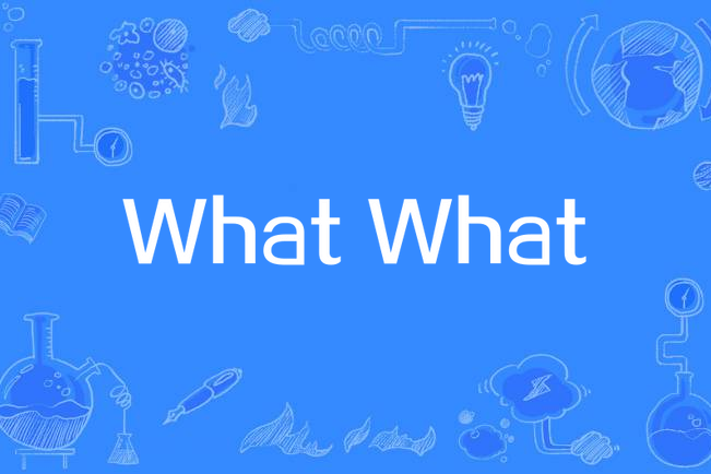 What What(Various Artists演唱的歌曲)