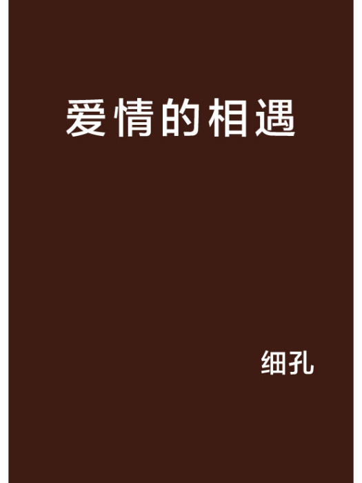 愛情的相遇(細孔的網路小說)