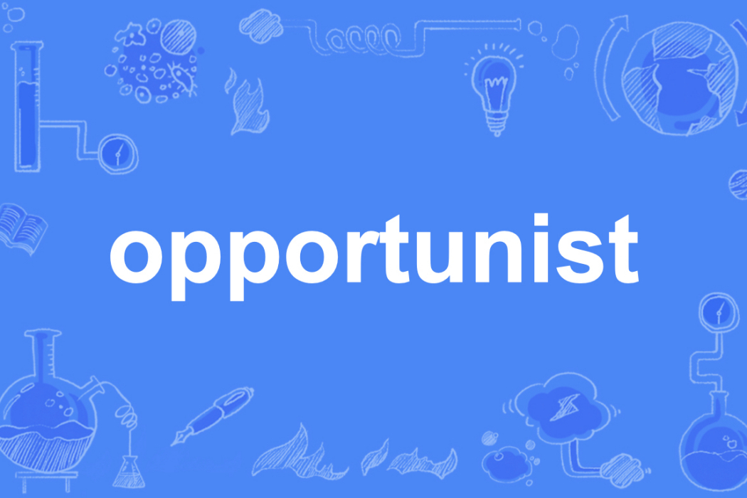 opportunist(英語單詞)