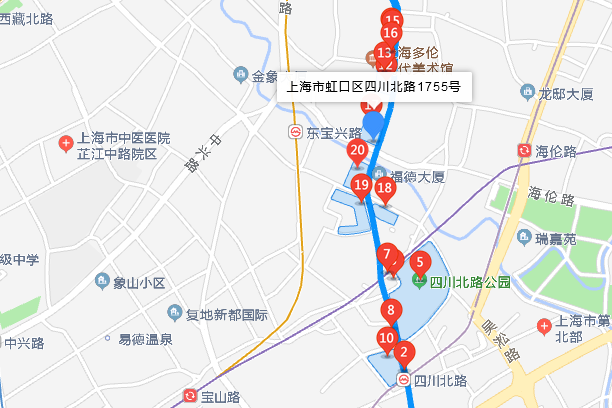 四川北路1755號