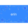 Erin(英語單詞)