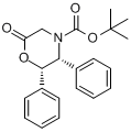 (2S,3R)-N-叔丁氧羰基-2,3-二苯基嗎啉-6-酮