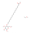 α-氫-ω-羥基-聚（氧-1,2-乙二基）、甲基-D-吡喃葡糖苷(4:1)、十八酸酯(2:3)的醚化物