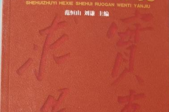 社會主義和諧社會若干問題研究(2007年智慧財產權出版社出版的圖書)