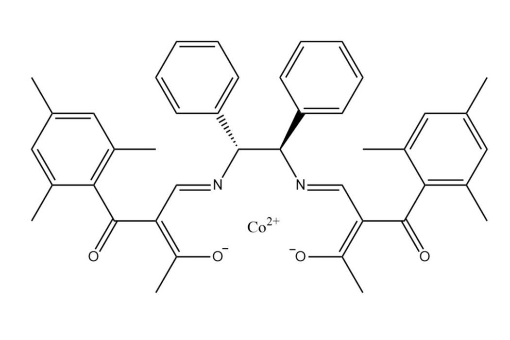 (1R,2R)-N,N\x27-雙[3-氧代-2-（2,4,6-三甲基苯醯）亞丁基]-1,2-二苯基乙二胺合鈷(II)(N,N'-雙[2-均三甲基苯醯)-3-氧代丁烯基]-(1R,2R)-1,2-二苯基乙二胺合鈷(II))