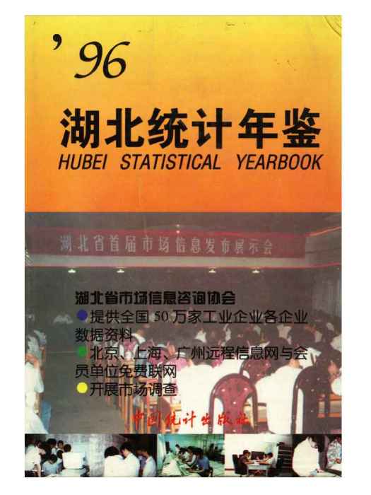 湖北統計年鑑1996