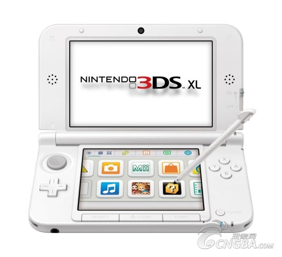 3DS XL顏色：白色