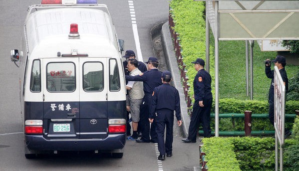陳水扁被從台北看守所移往台北監獄服刑