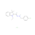 2-[[（4-氯苯基）甲基亞肼基]甲基]-1-乙基-3,3-二甲基-3H-吲哚翁氯化物