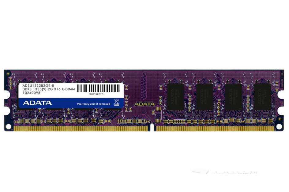 威剛萬紫千紅 2GB DDR3 1333