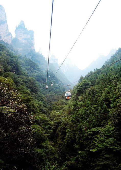 天子山索道