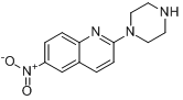 6-硝基喹哌嗪丁二烯二酸