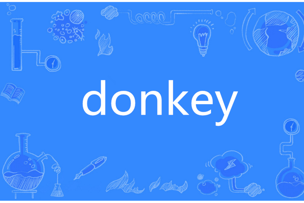 donkey(英語單詞)