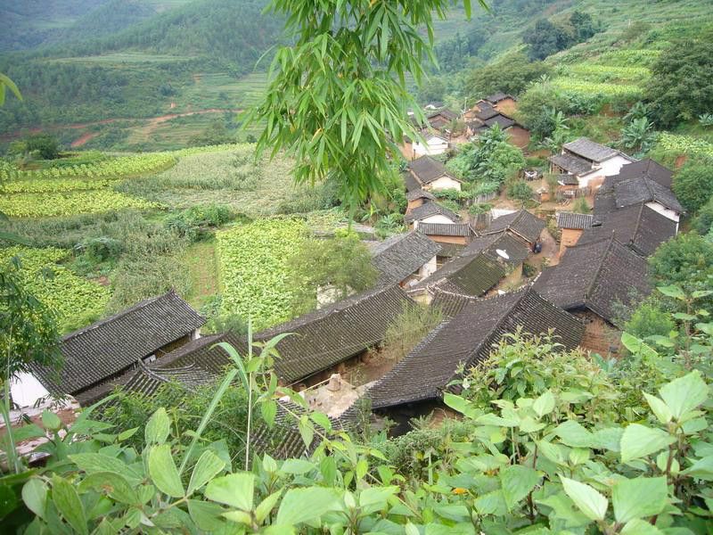 灑嶺崗村