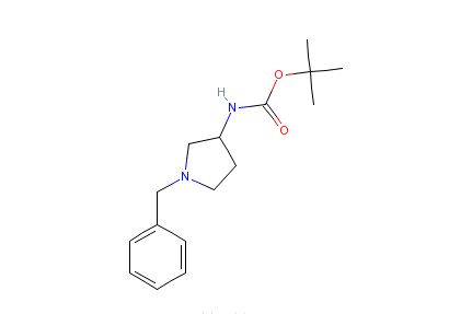 1-苄基-3-叔丁氧羰醯氨基吡咯烷