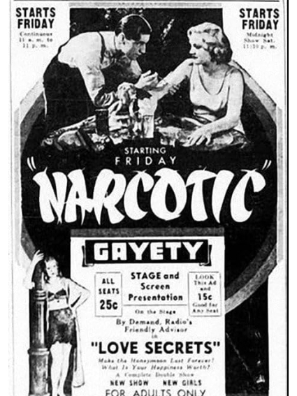 Narcotic(美國1933年Dwain EsperVival Sodar't等執導的電影)