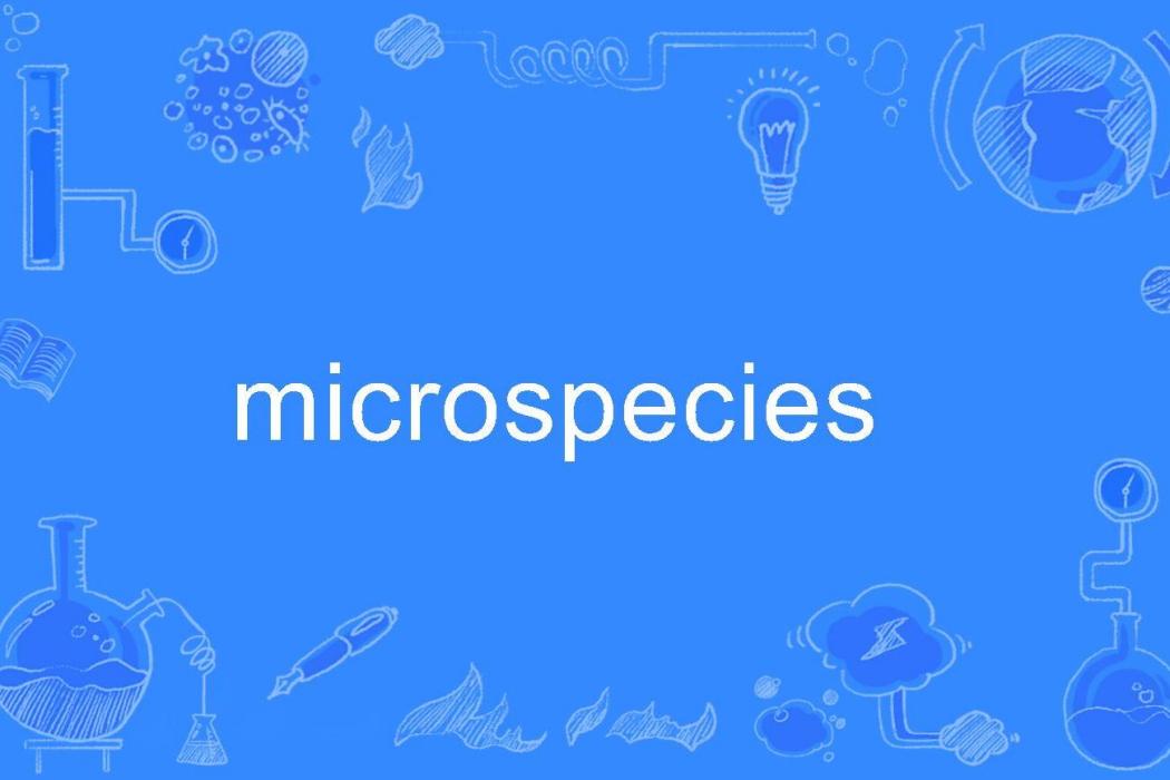 microspecies