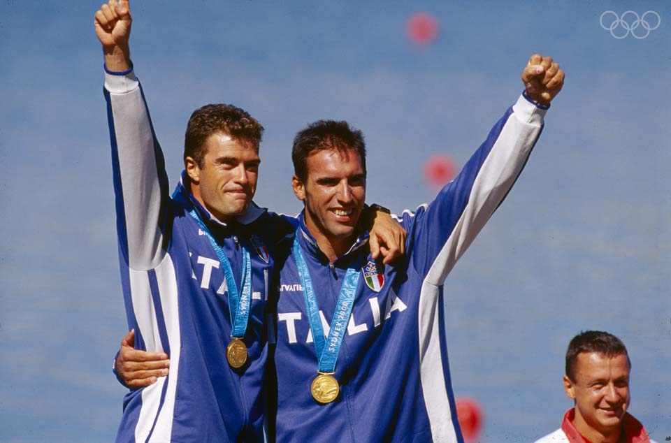 羅西與波諾米悉尼奧運會獲得金牌