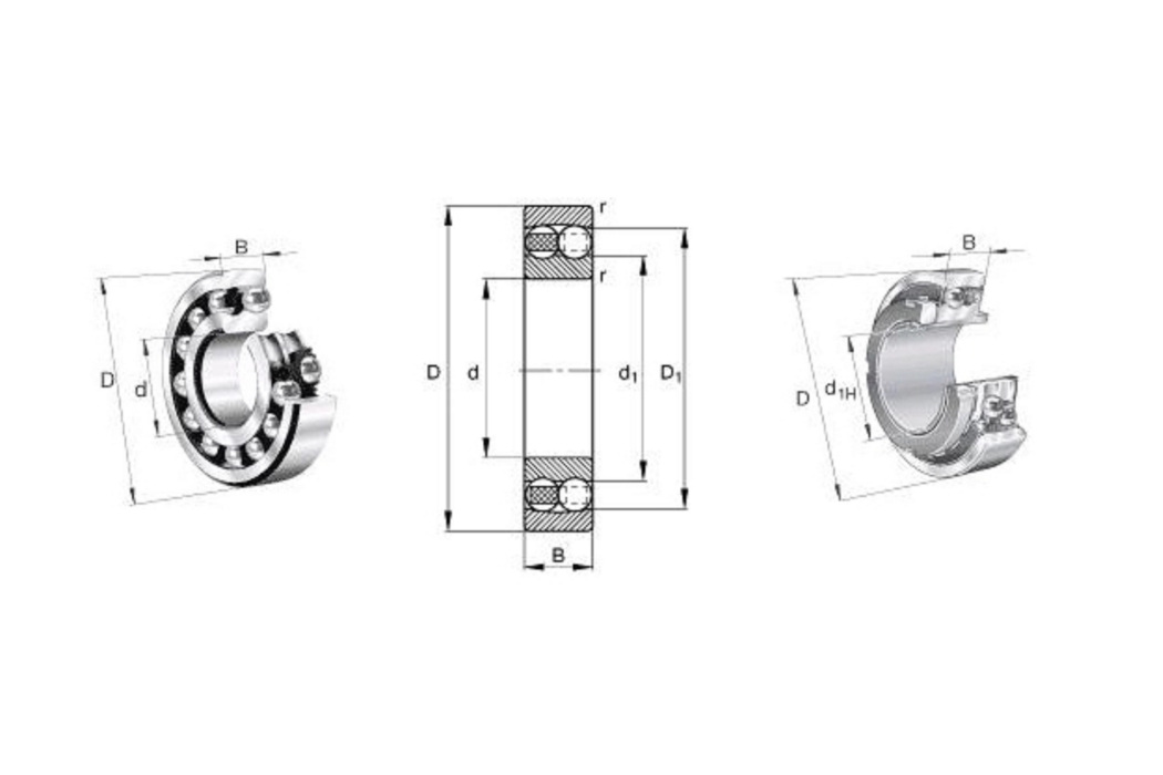 SKF 1224 軸承