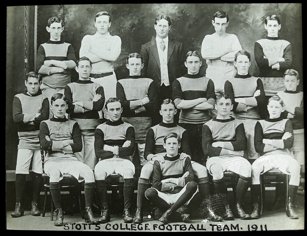 1911年 Stott&amp;amp;#39;s College Football Team