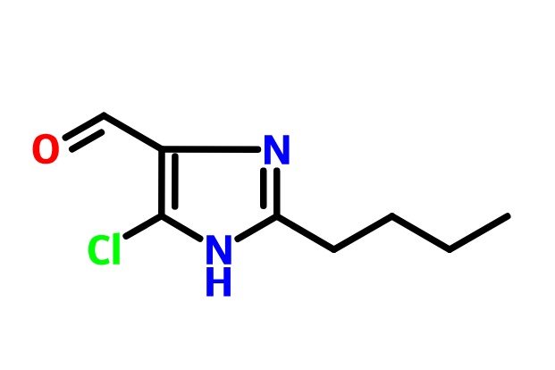 2-正丁基-4-氯-5-甲醯基咪唑