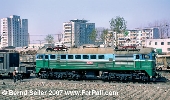 朝鮮鐵路強行軍型電力機車