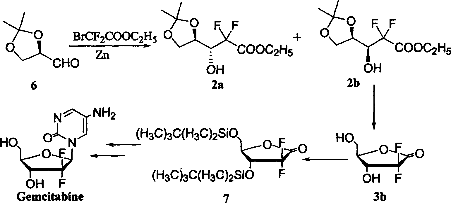 新型抗癌藥吉西他賓重要中間體新合成工藝