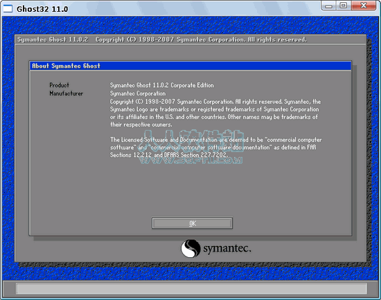 Symantec Ghost v11.0