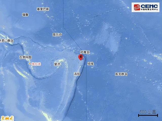 6·18湯加群島地震