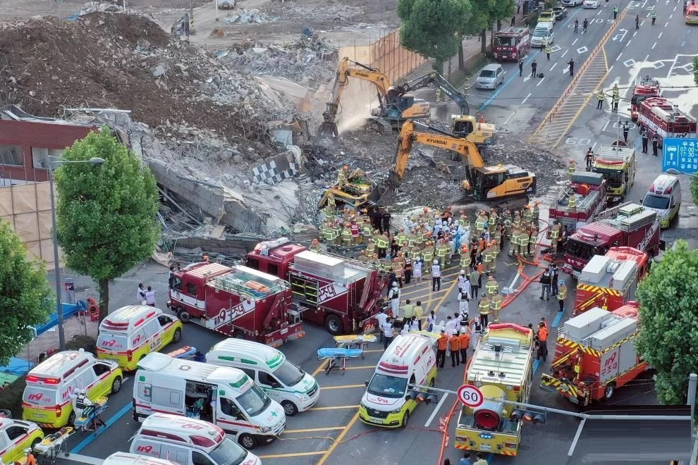 6·9韓國光州建築坍塌事故